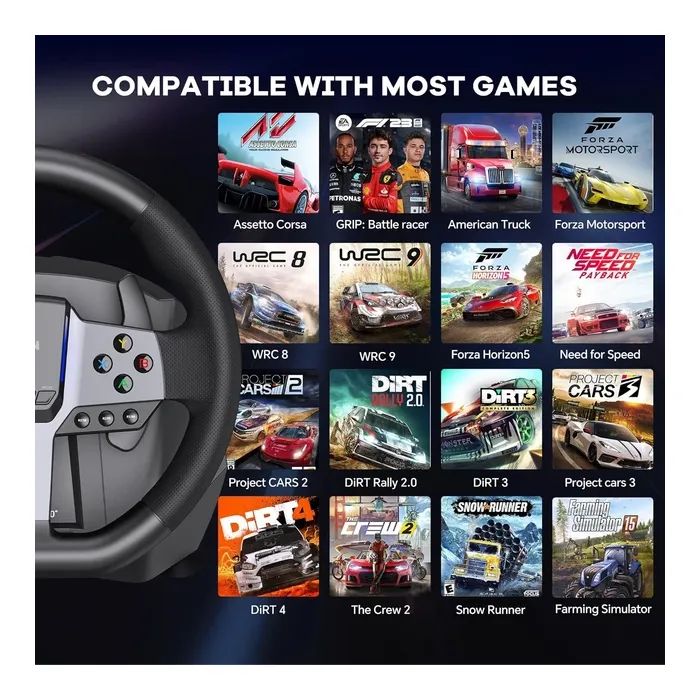 Руль PXN V9 GEN2 Bundle for PS4/XBOX/ (PXN-V9GEN2) изображение 10