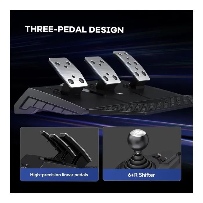Руль PXN V9 GEN2 Bundle for PS4/XBOX/ (PXN-V9GEN2) изображение 9