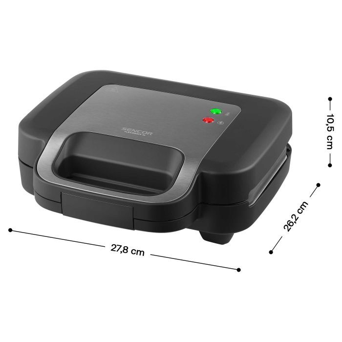 Сендвічниця Sencor SSM9860BK зображення 10