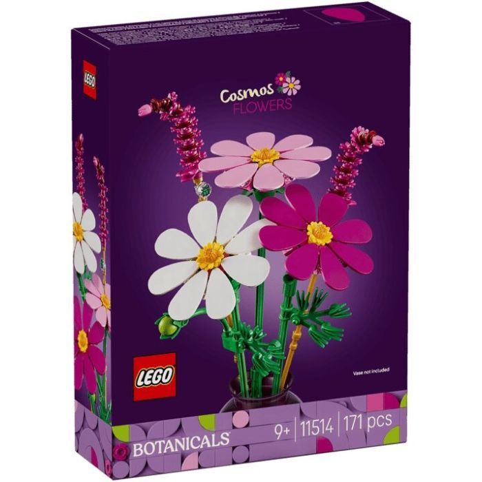 Конструктор LEGO Botanicals Цветы космеи (11514)