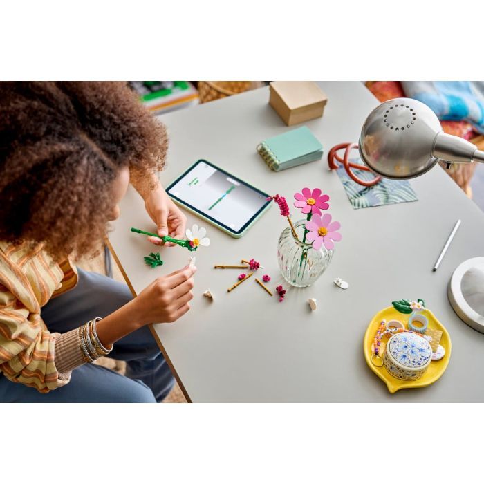 Конструктор LEGO Botanicals Цветы космеи (11514) изображение 8