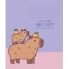 Зошит Школярик Capybaras 12 аркушів клітинка (012-3629K)
