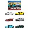 Автотрек Hot Wheels Набор автомоделей Silver series Дорогами Европы (JLB25)
