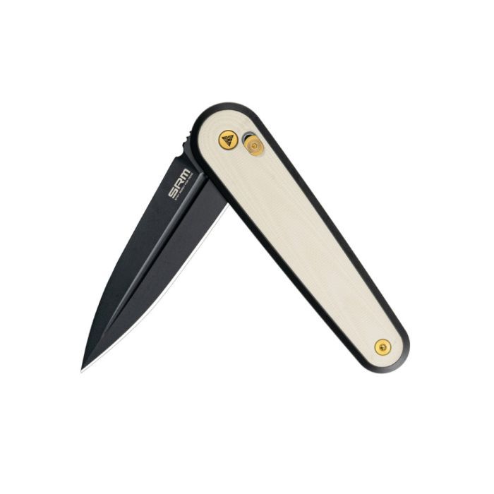 Нож SRM Twin, White G10, Black Stonewash (251MB-GT2) изображение 7