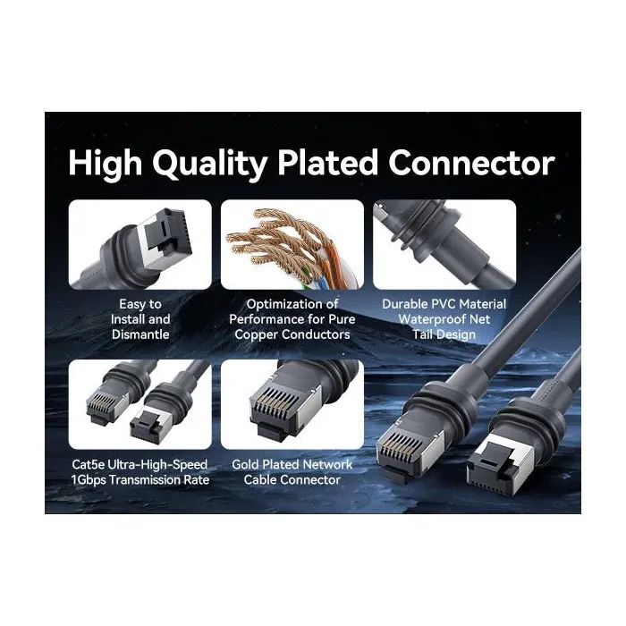 Патч-корд 30м, Starlink Gen 3 gray Vention (IACHT) изображение 2