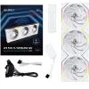 Кулер для корпуса Lian Li Uni Fan TL WIRELESS Reverse, 120-3, Wh (G99.12RTL1W3W.00) изображение 6