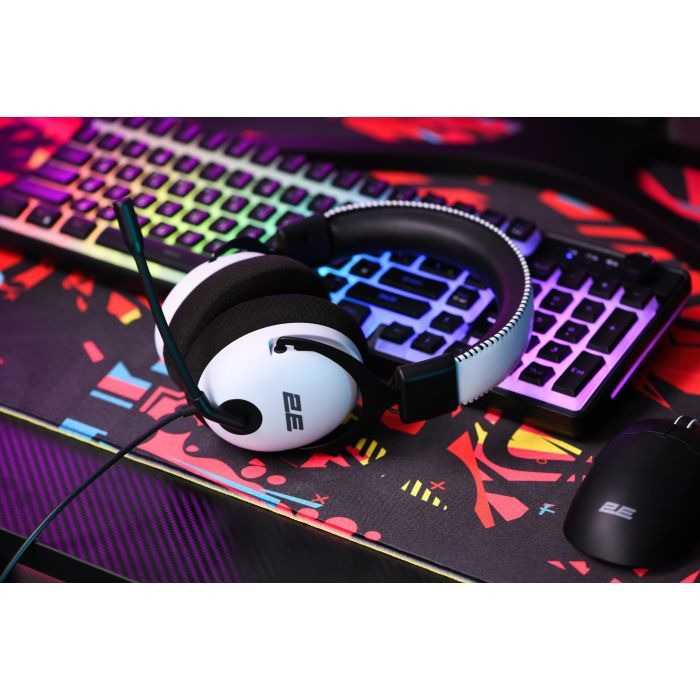 Наушники 2E Gaming HG310 V2 White (2E-HG310V2-WT) изображение 9