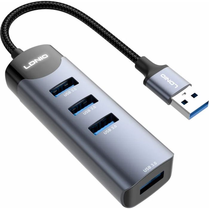 Концентратор LDNIO USB 3.0 to 4xUSB 3.0 (DS-134U) изображение 4