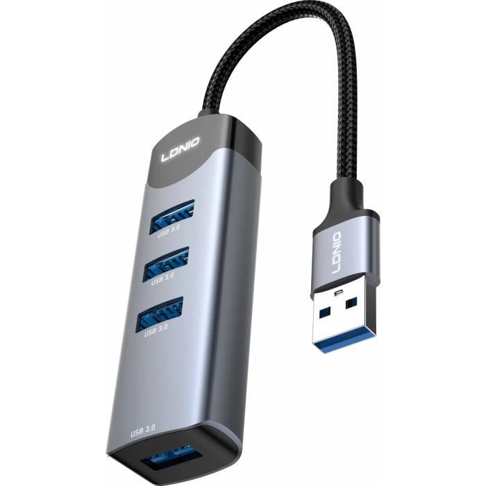 Концентратор LDNIO USB 3.0 to 4xUSB 3.0 (DS-134U) изображение 5