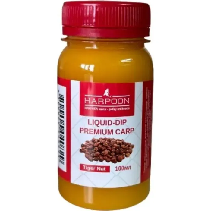 Ліквід Harpoon premium carp 100мл Tiger nut (2700000040829)