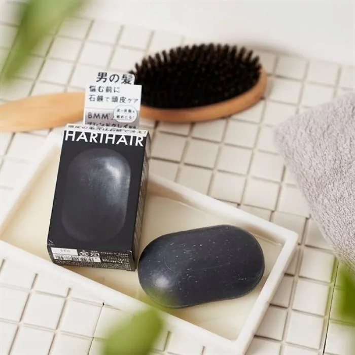 Твердый шампунь Pelican Harihair Мыло-пилинг для кожи головы 100 г (4976631478302) изображение 3