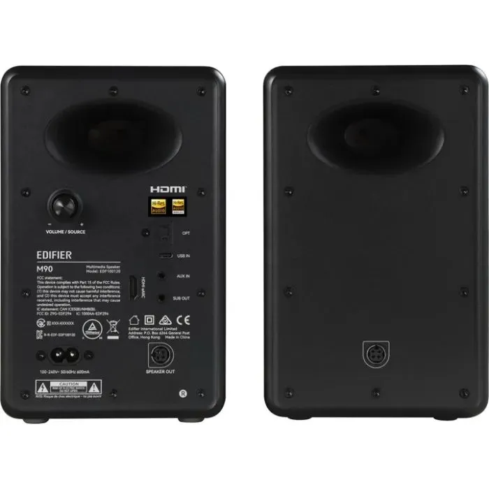 Акустична система Edifier M90 100W Bluetooth Hi-Res Black (M90Black) зображення 4