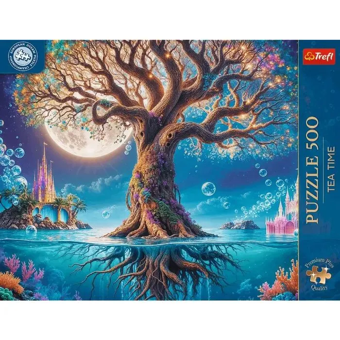 Пазл Trefl Premium Plus Tea Time: Чарівне дерево 500 елементів (5900511376159) зображення 3