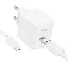 Зарядний пристрій HOCO CS11A USB + cable USB to Micro 5P white (6942007603591)