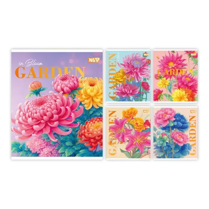 Тетрадь Yes Garden А5 48 листов клетка (768572)