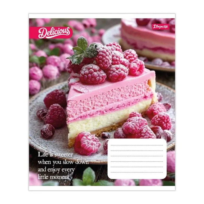 Зошит 1 вересня Cake А5 18 аркушів клітинка (769138) зображення 3