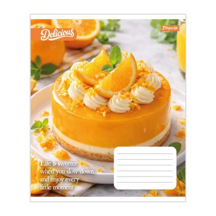 Зошит 1 вересня Cake А5 18 аркушів клітинка (769138) зображення 6