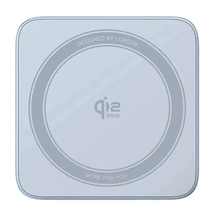 Зарядное устройство Ugreen W752 2-in-1 Magnetic Wireless Charger black (55960B) изображение 6