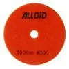 Круг зачистной Alloid Pro, алмазный, шлифовальный, на липучке, STAR, 100мм, зерно 200 (DD-63372)