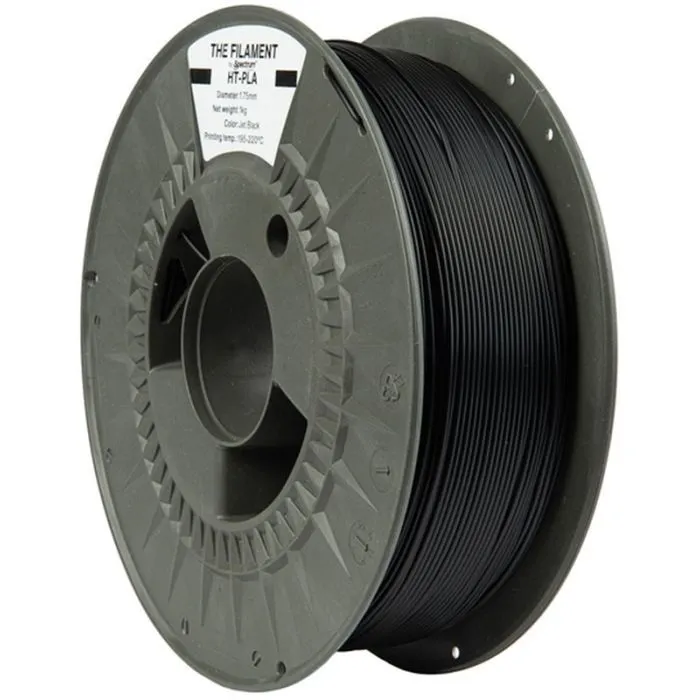 Пластик для 3D-принтера The Filament HT-PLA 1.75mm 1kg Black, Jet (TF-24143)