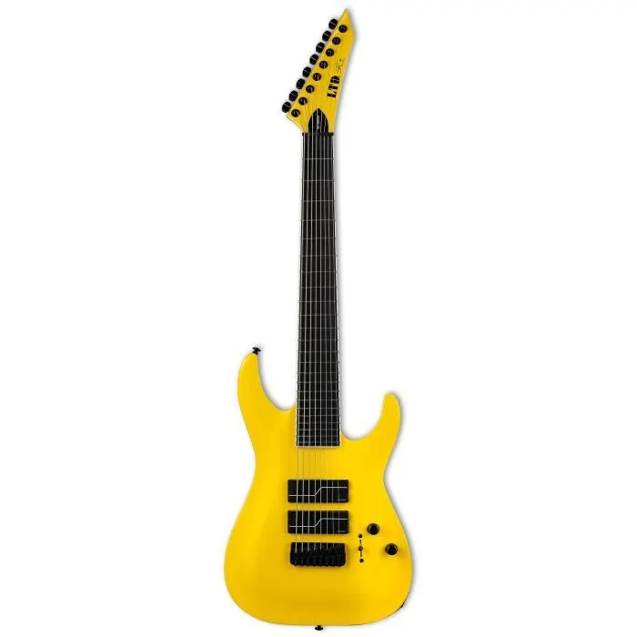 Электрогитара LTD SC-608 Baritone Stephen Carpenter Signature Yellow (LSC608BYELF1)