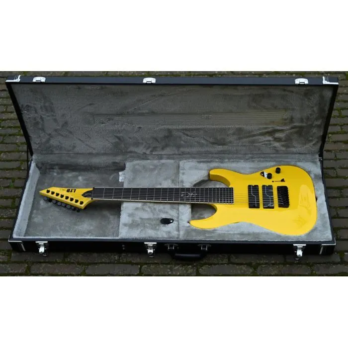 Электрогитара LTD SC-608 Baritone Stephen Carpenter Signature Yellow (LSC608BYELF1) изображение 9