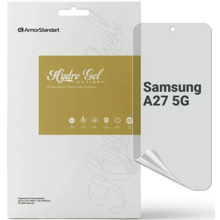 Пленка защитная Armorstandart hydrogel Anti-spy Samsung A27 5G (ARM89644)
