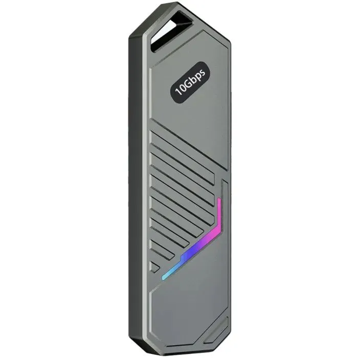 Карман внешний Dynamode M.2 SSD NVMe to USB-C USB 3.2 Gen2 aluminum black (DM-CAD-SSD14-N) изображение 2