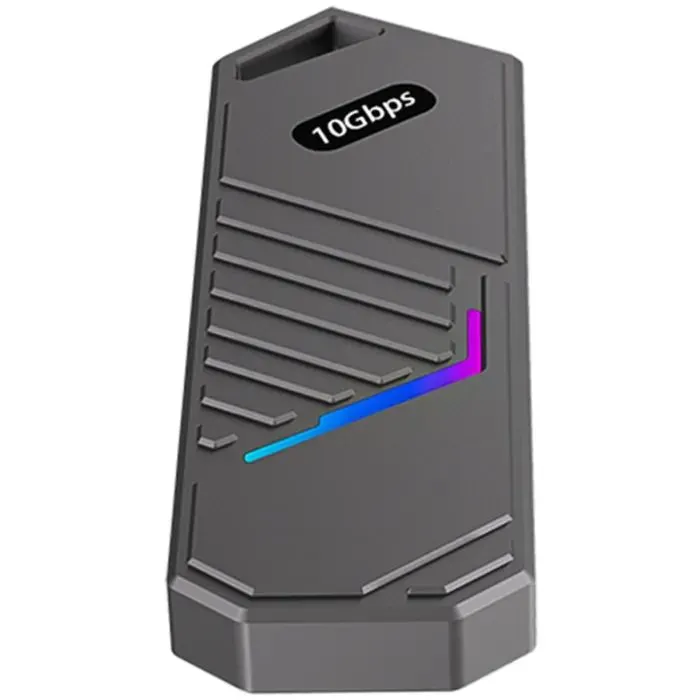 Карман внешний Dynamode M.2 SSD NVMe to USB-C USB 3.2 Gen2 aluminum black (DM-CAD-SSD14-N) изображение 4