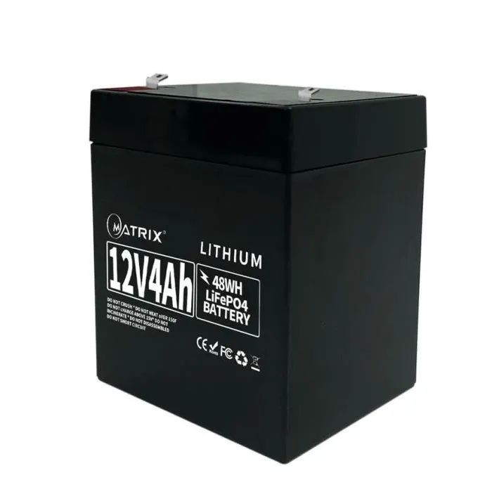 Батарея LiFePo4 Matrix 12.8V-4Ah 51.2Wh (MLR 1204)