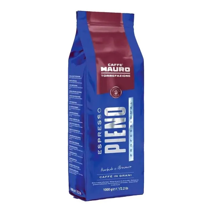 Кава MAURO Espresso Pieno в зернах 1 кг (8002530172426)
