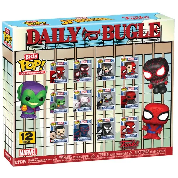 Фігурка Funko Pop набір Bitty POP! серії Людина-Павук (12 фігурок в ас.) (88985)