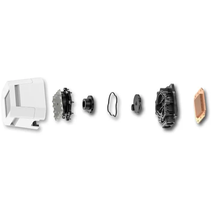 Система жидкостного охлаждения Deepcool LM360 WH (R-LM360-WHDMMC-1) изображение 7