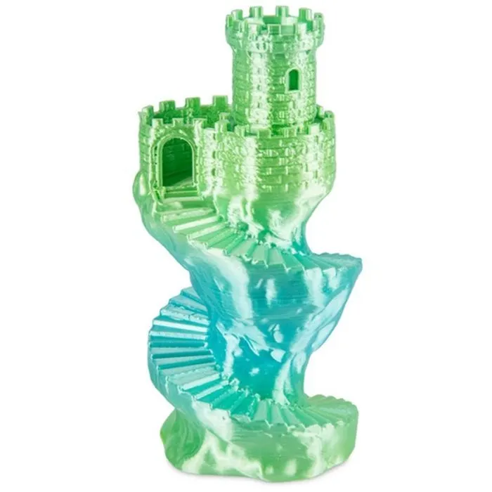 Пластик для 3D-принтера Spectrum PLA Silk Rainbow 1.75mm 1kg Ocean Melange (81018) зображення 5