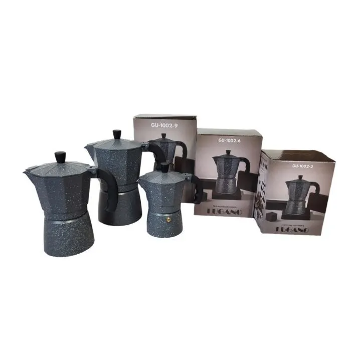Гейзерная кофеварка Gusto Lugano 9 чашок (GU-1002-9) изображение 3