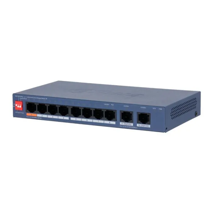 Коммутатор сетевой Dahua DH-CS4010-8ET2GT-60