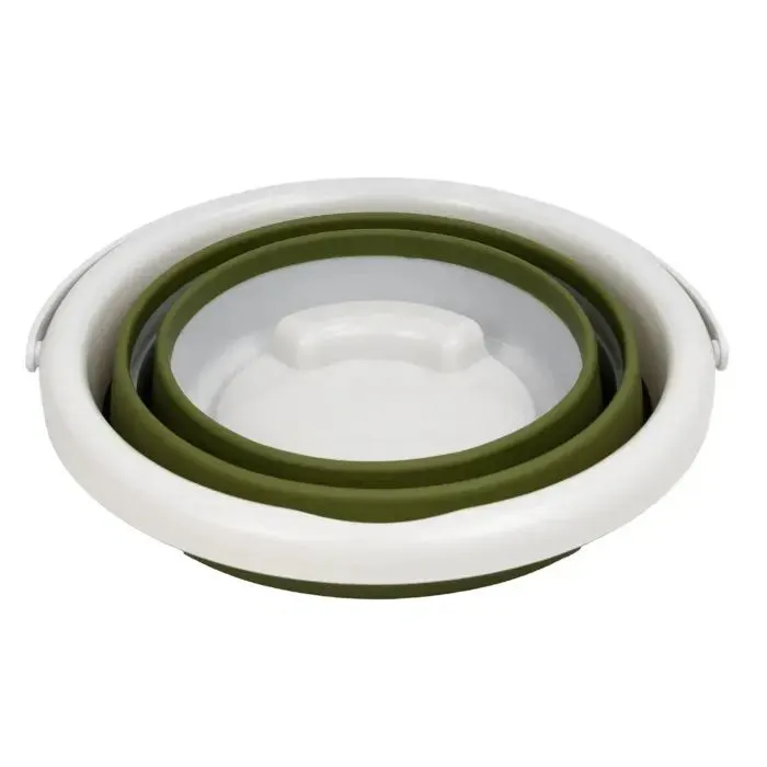 Відро складане Tribe Water Bucket 5 л olive (T-FJ-0047-olive) зображення 2
