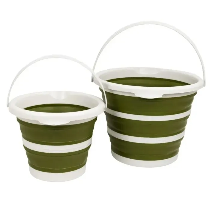Відро складане Tribe Water Bucket 5 л olive (T-FJ-0047-olive) зображення 3