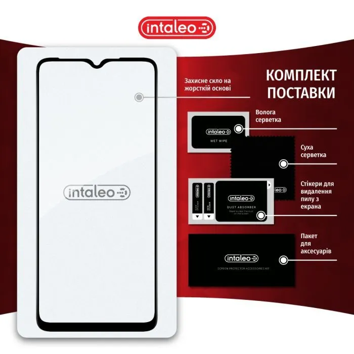 Скло захисне Intaleo Full Glue ESD ZTE Blade A54 Black (1283126621024) зображення 8