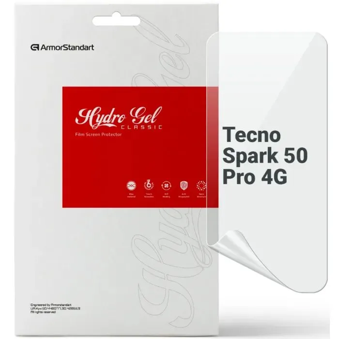 Пленка защитная Armorstandart hydrogel Tecno Spark 50 Pro 4G (ARM94106)