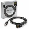 Дата кабель USB 2.0 AM to Lightning 1.0m 2.4A metal black XoKo (XK-CTL-001-BK) зображення 2