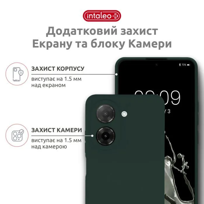 Чохол до мобільного телефона Intaleo SoftShell Xiaomi Redmi A5 Dark Green (1283126631306) зображення 3