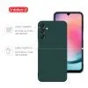 Чохол до мобільного телефона Intaleo Silicone Samsung Galaxy A24 Dark Green (1283126600081) зображення 3