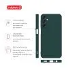 Чохол до мобільного телефона Intaleo Silicone Samsung Galaxy A24 Dark Green (1283126600081) зображення 4