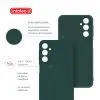 Чохол до мобільного телефона Intaleo Silicone Samsung Galaxy A24 Dark Green (1283126600081) зображення 5
