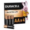 Батарейка Duracell AA лужні 4 шт. в упаковці (5000394052536 / 81551270)