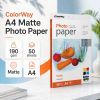 Фотопапір ColorWay A4 190г Matte 50ст. (PM190050A4) зображення 5