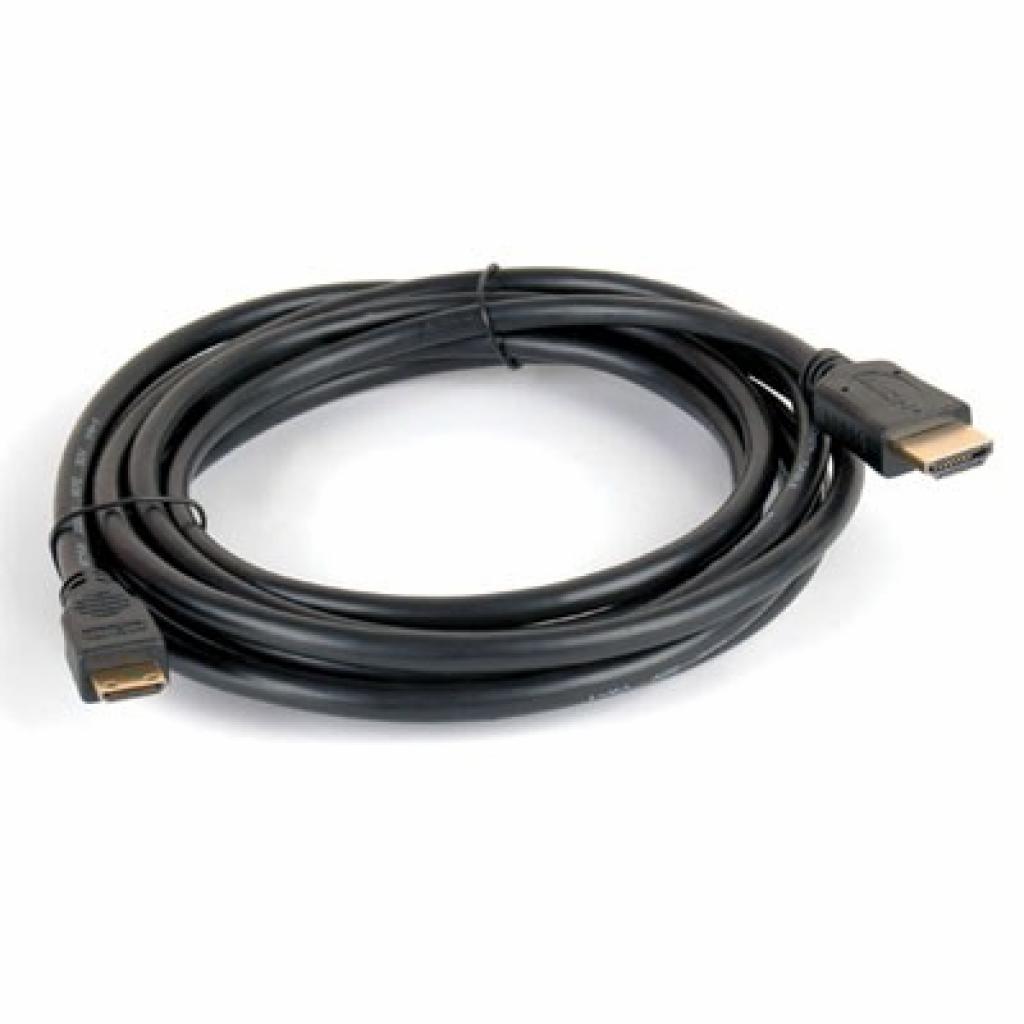 Кабель мультимедийный HDMI A to HDMI C (mini), 1.8m Gemix (Art.GC 1440)