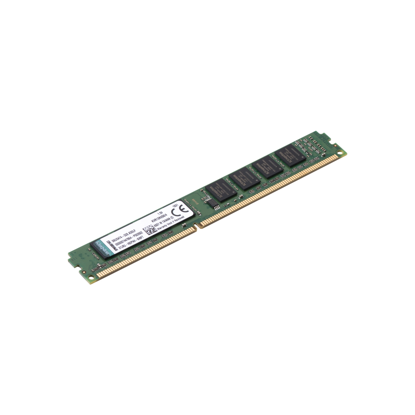 Модуль пам'яті для комп'ютера DDR3 4GB 1333 MHz Kingston (KVR13N9S8/4) зображення 2