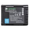 Аккумулятор к фото/видео PowerPlant Canon BP-828 Chip (DV00DV1372)